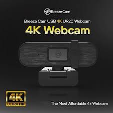 Breeze Cam USB 4K U920 Webcam