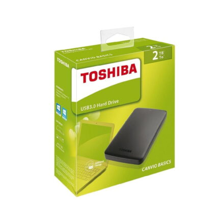 Toshiba Canvio Basics 2TB USB 3.0 Portable Hard Drive