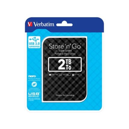 Verbatim USB 3.0 Store'n'Go 2TB Portable HDD