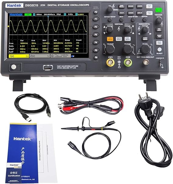 Hantek DSO2C15 Digital Storage Oscilloscope 150MHZ Bandwidth Dual Channel 1GSa/s