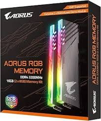 GIGABYTE AORUS 16GB (2x8GB) DDR4 3200MHz RGB GAMING MEMORY DEMO MODULE