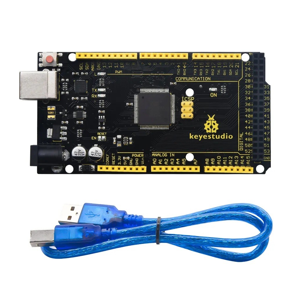 Keyestudio ATMega2560-16AU R3 USB Type B (Included) Development Board