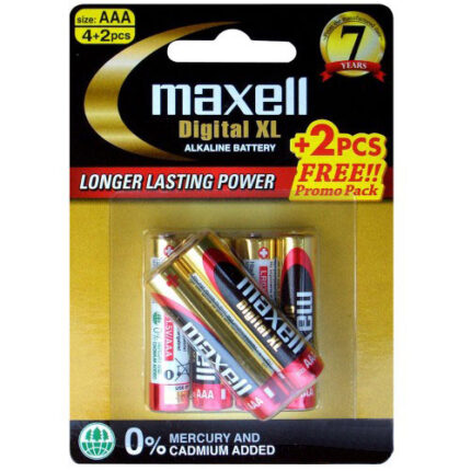 Maxwell AAA 4+2 Digital XL Battery