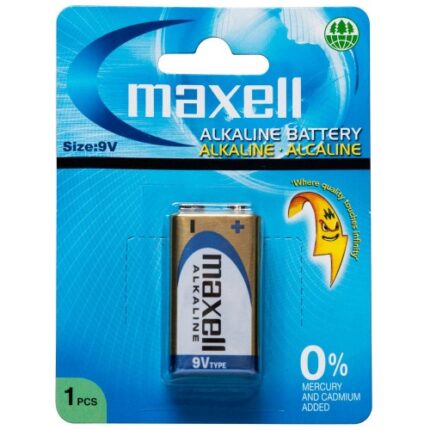Maxwell 9V 1 Battery