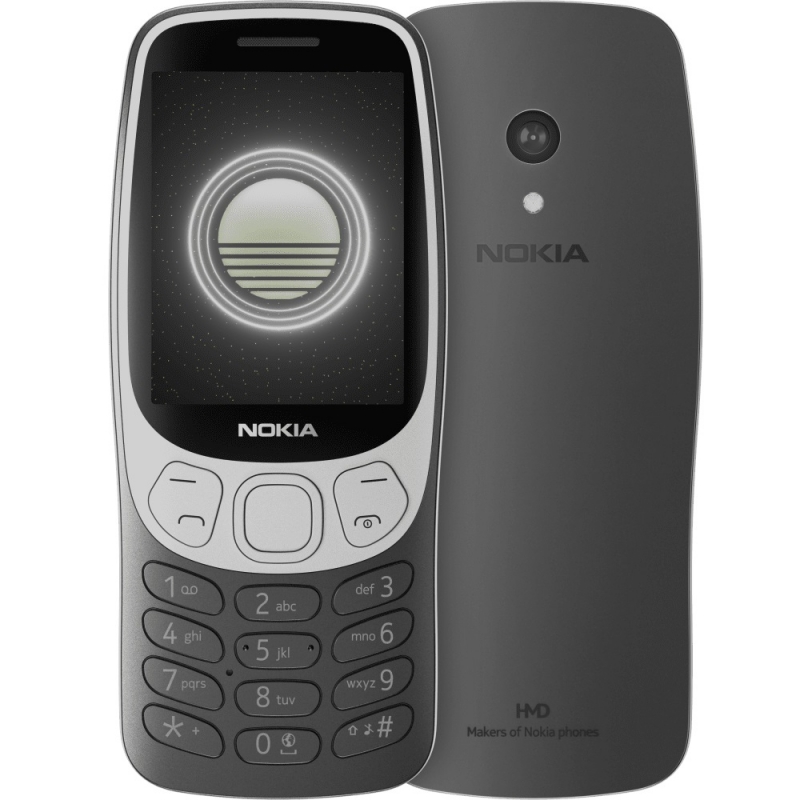 Nokia 3210 4G DS Grunge Black Mobile Phone