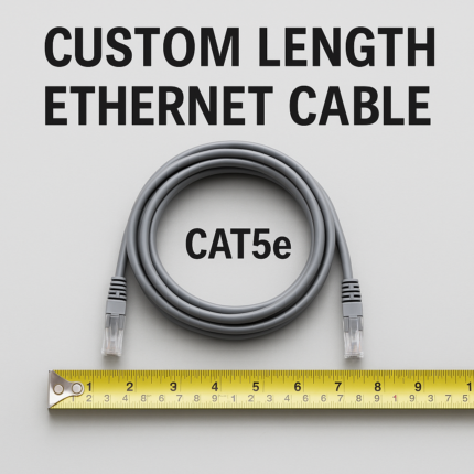 Custom Length CAT5E UTP Ethernet Cable